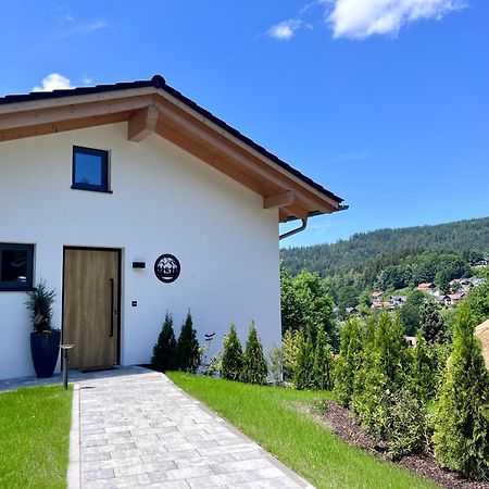 Chalets Woid_Liebe&Glueck Bodenmais Exteriör bild