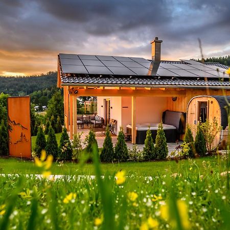 Chalets Woid_Liebe&Glueck Bodenmais Exteriör bild