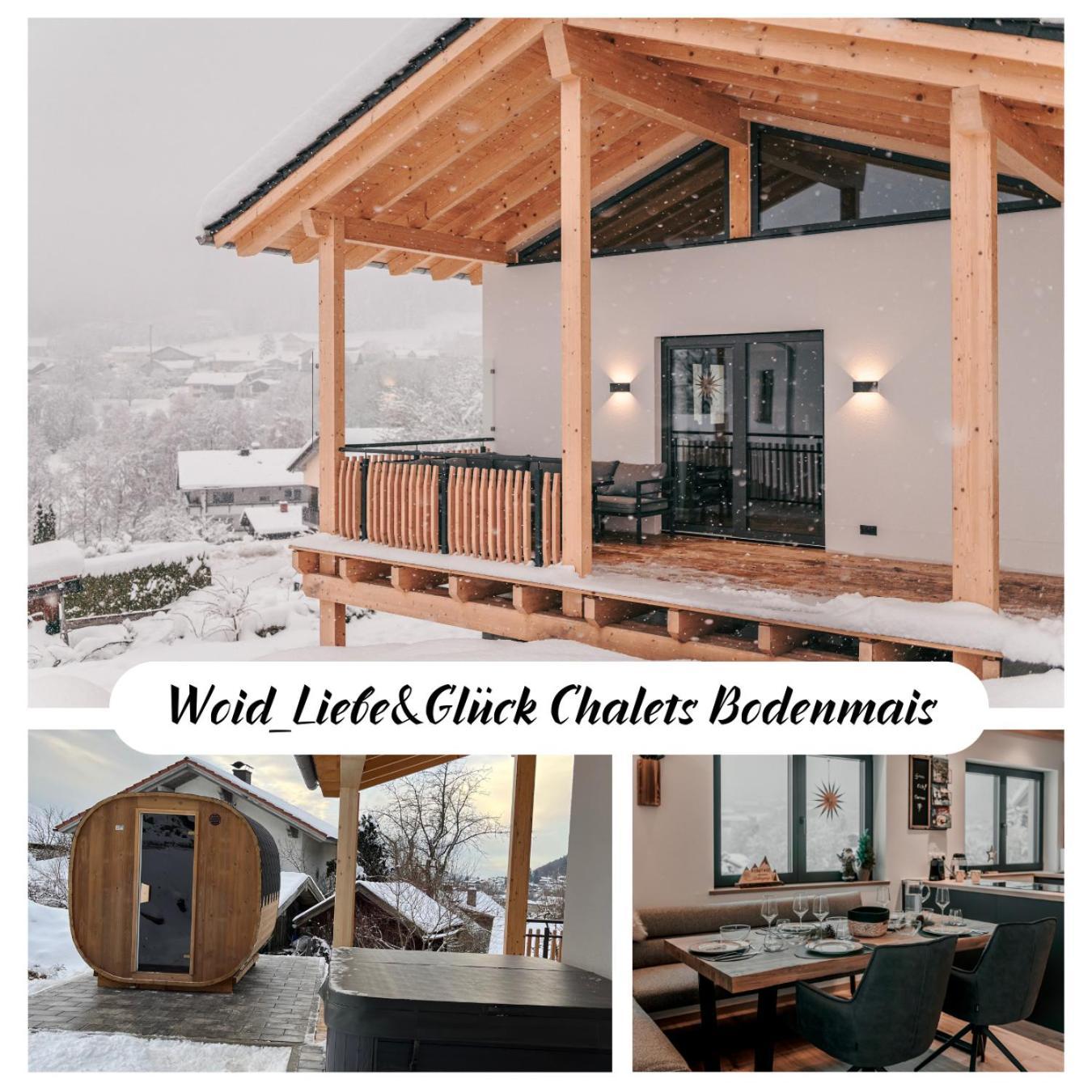 Chalets Woid_Liebe&Glueck Bodenmais Exteriör bild